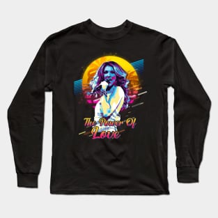 Retro The Power Of Love Long Sleeve T-Shirt